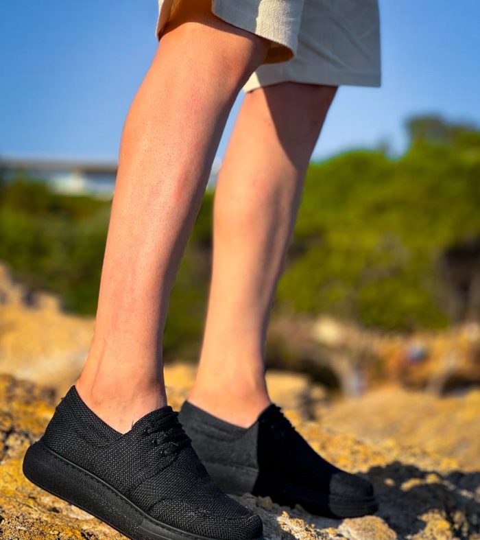 KB-042 Seykom Bağcıklı Kömür Günlük Erkek Ayakkabı