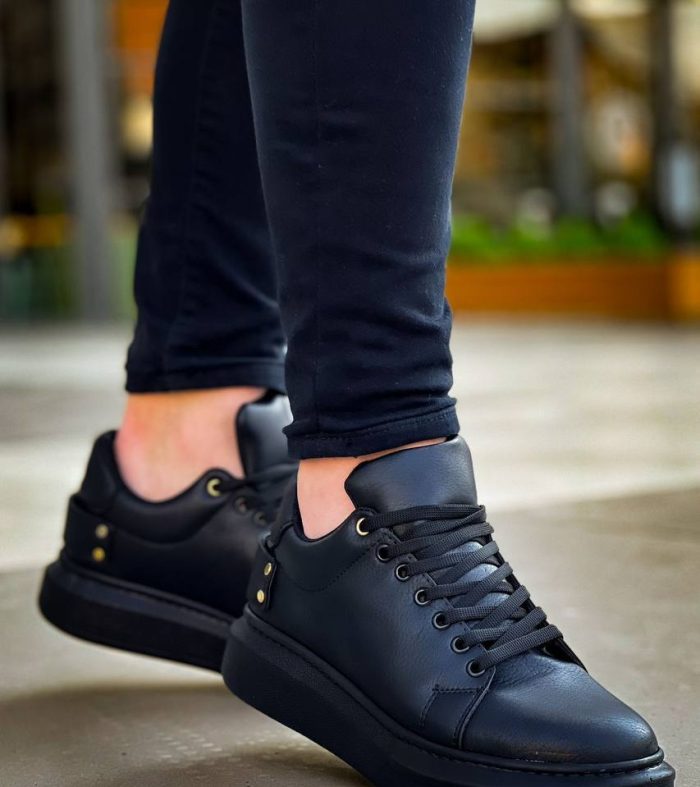 KB047 Seykom Kömür Cilt Günlük Erkek Ayakkabı