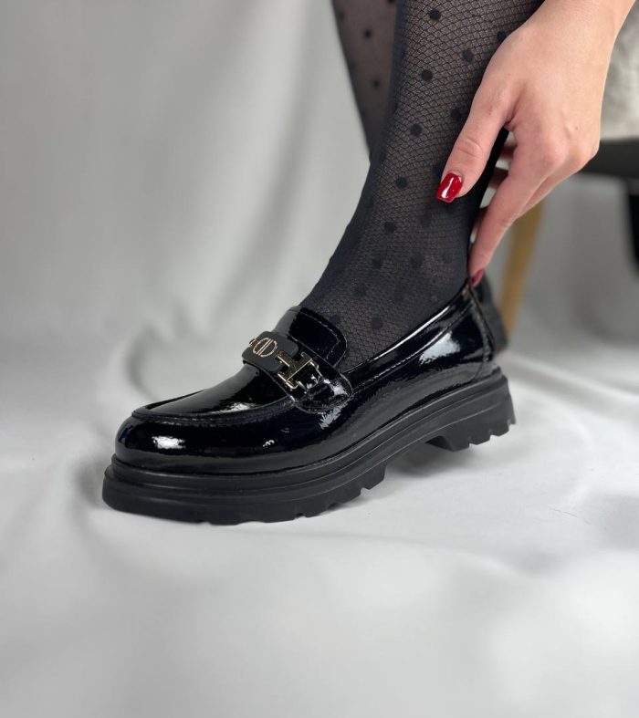 KB-ZN102 Seykom Kömür Rugan Günlük Kadın Babet