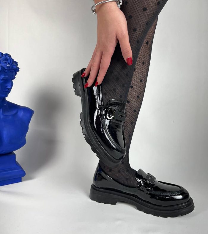 KB-ZN104 Seykom Kömür Rugan Günlük Kadın Babet