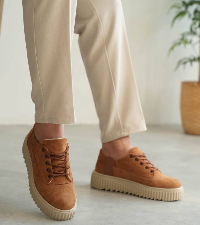 KB-X516 Seykom Taba Süet Günlük Erkek Ayakkabı