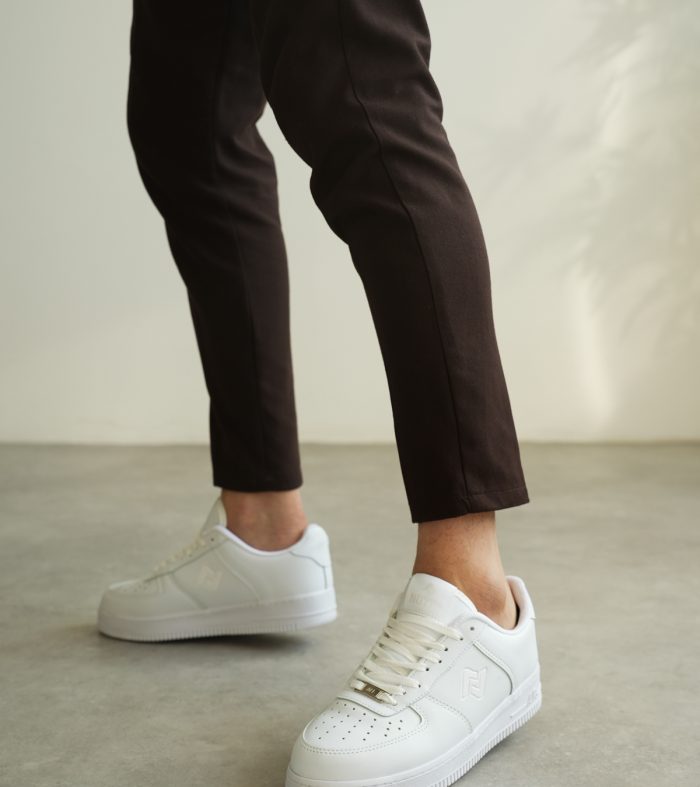 KB-N09 Seykom Beyaz Cilt Günlük Erkek Ayakkabı